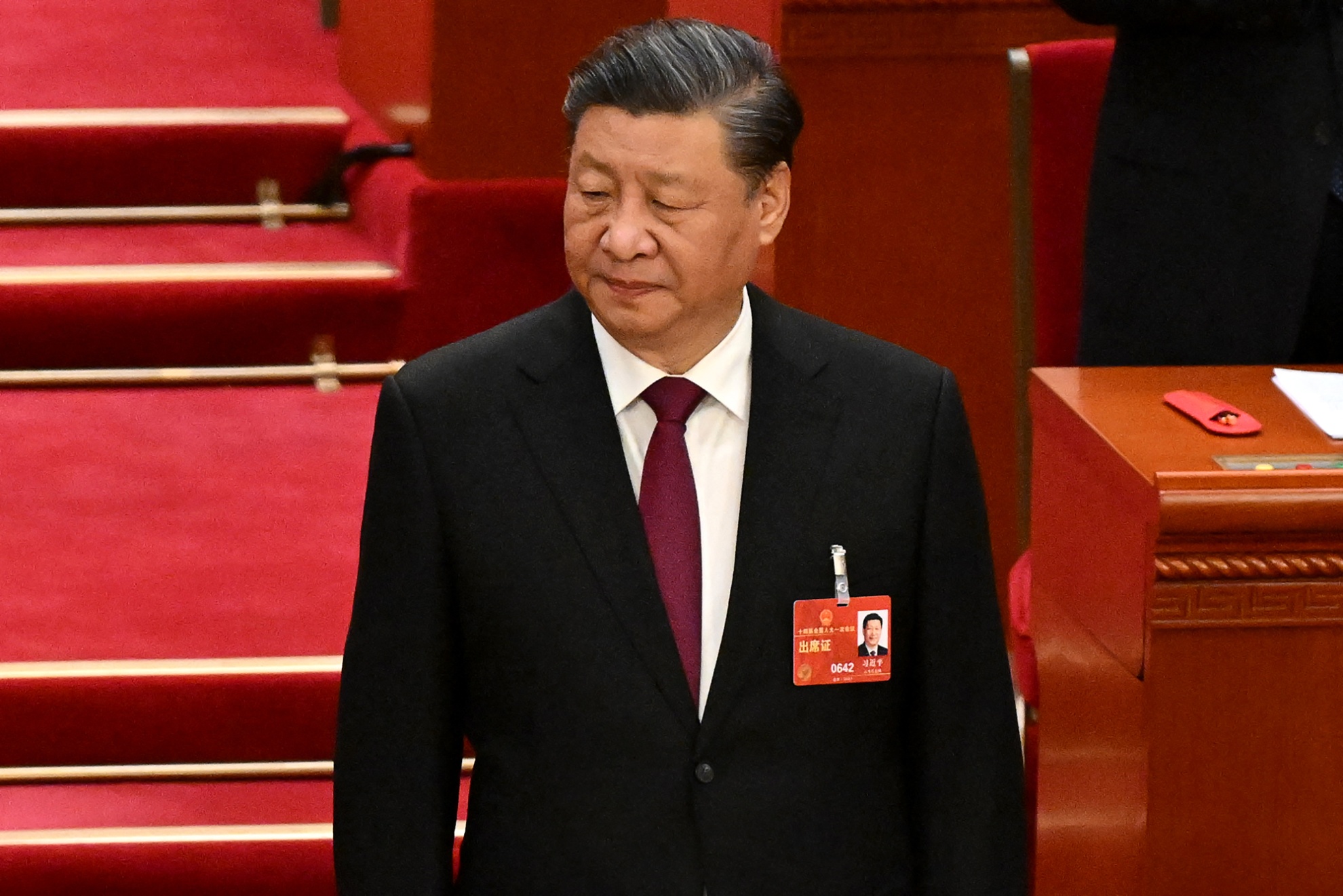 Xi Jinping on March 10.