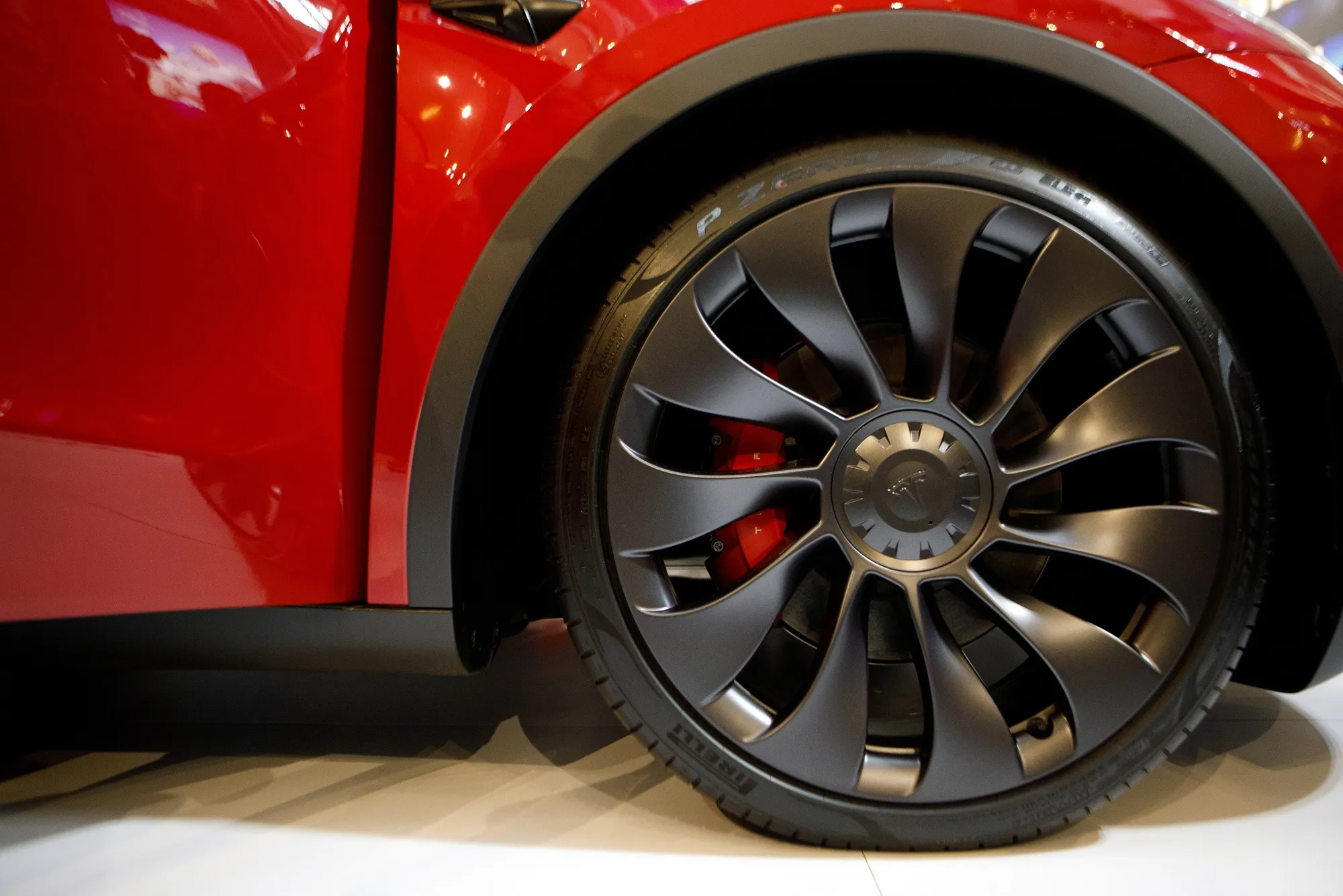 The Tesla Model Y.
