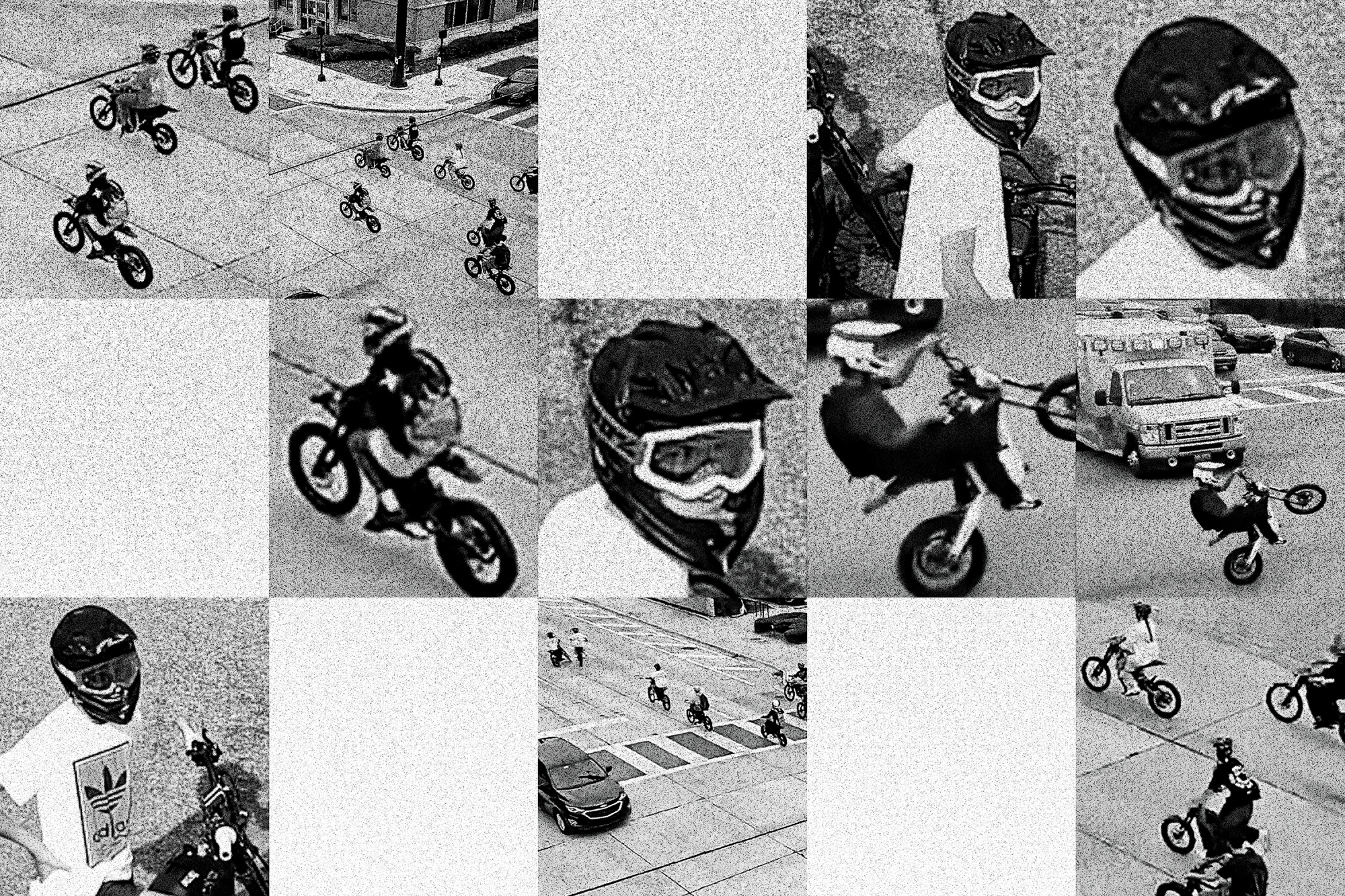 Teens on E-Bikes.