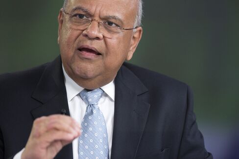 South African Finance Minister Pravin Gordhan