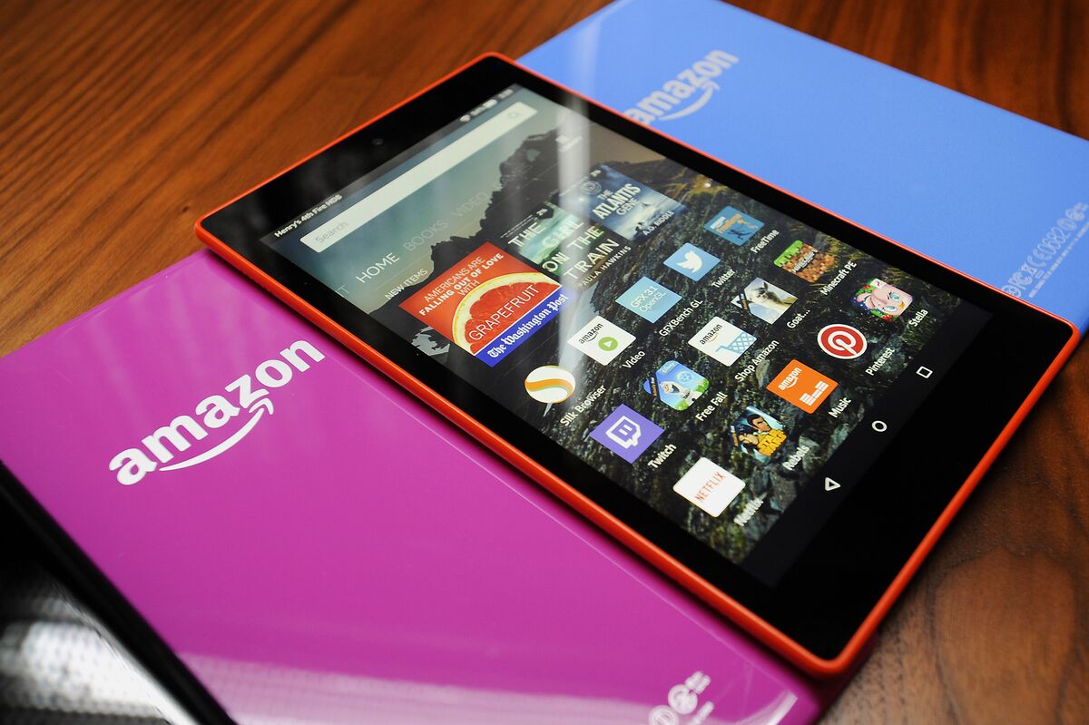 Amazon Refreshes Cheapest Tablets, Drops Price on Fire HD 8 - Bloomberg