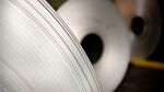 Rolled aluminum at the Alcoa Inc. Davenport Works facility in Riverdale, Iowa.