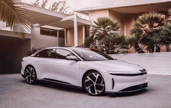 Lucid Says Air Sedan Will Be First Car in U.S. to Use Lidar
