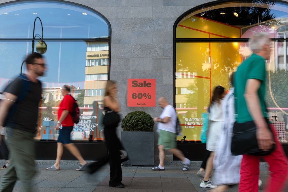 ドイツのインフレ率は８月も加速 ｅｃｂへの大幅利上げ圧力高まる Bloomberg