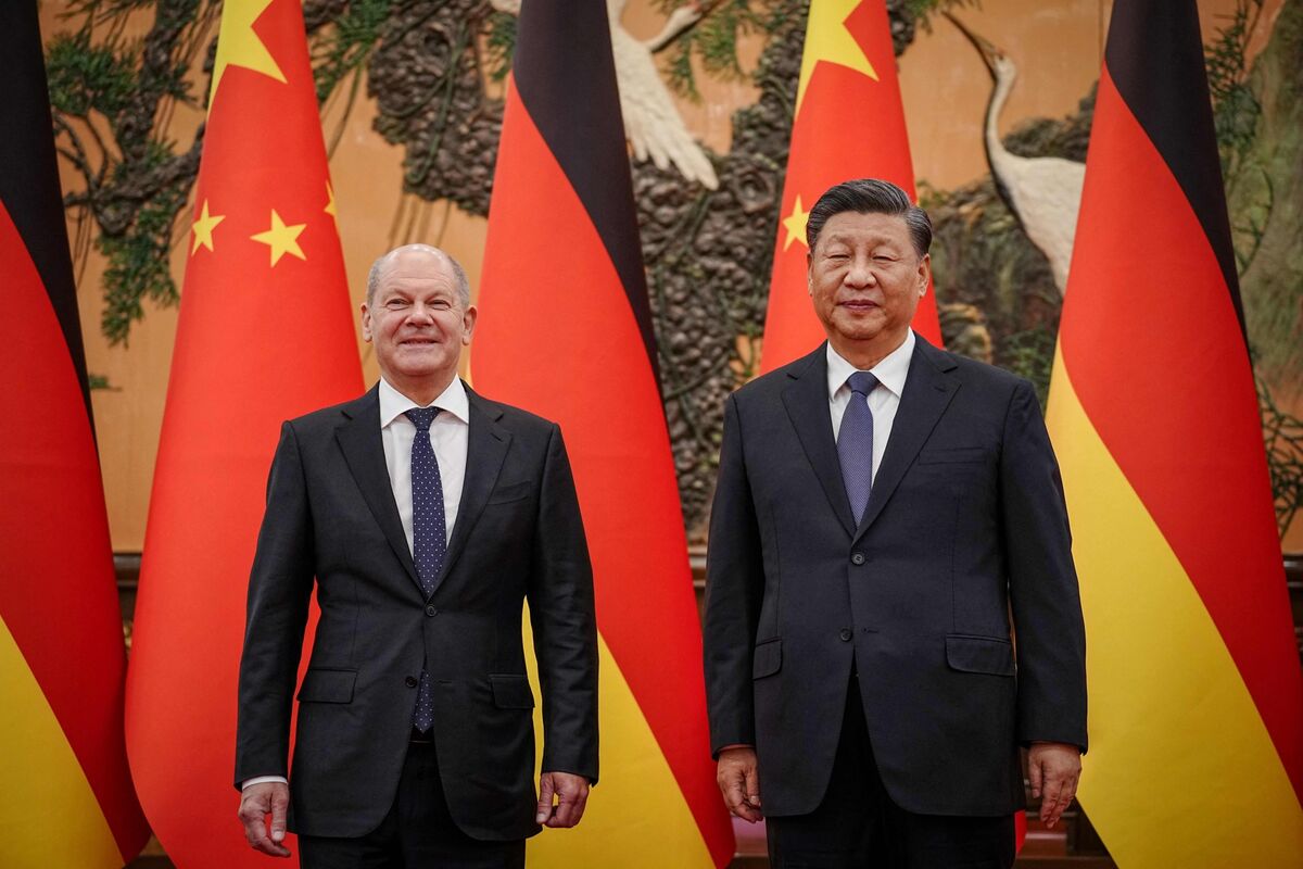 Scholz auf Wirtschaftsmission in China: Der Tag mit Bloomberg - Bloomberg