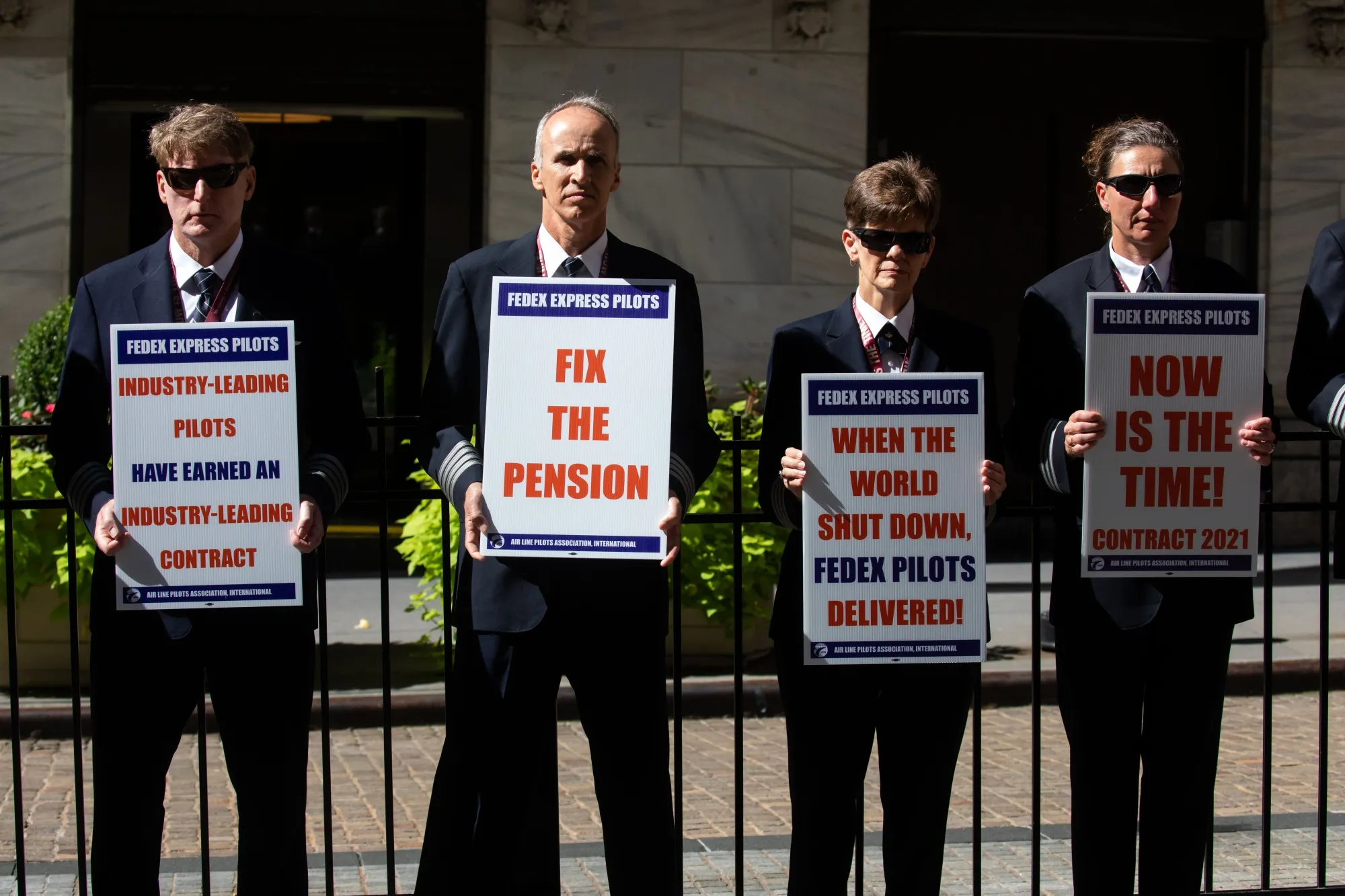 FedEx’s unionized pilots haven’t received a pay increase in more than five years.