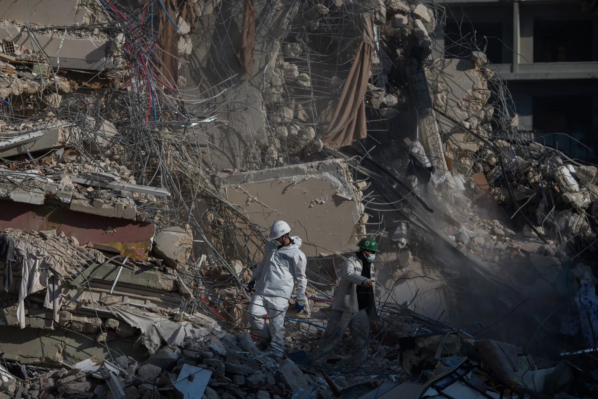 Deadly collapse.