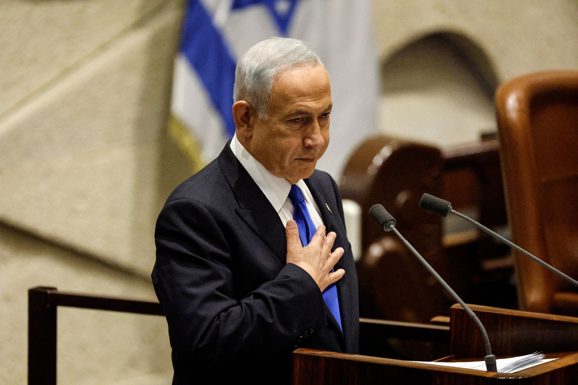 Benjamin Netanyahu Sworn In As Israel’s Prime Minister Once More ...