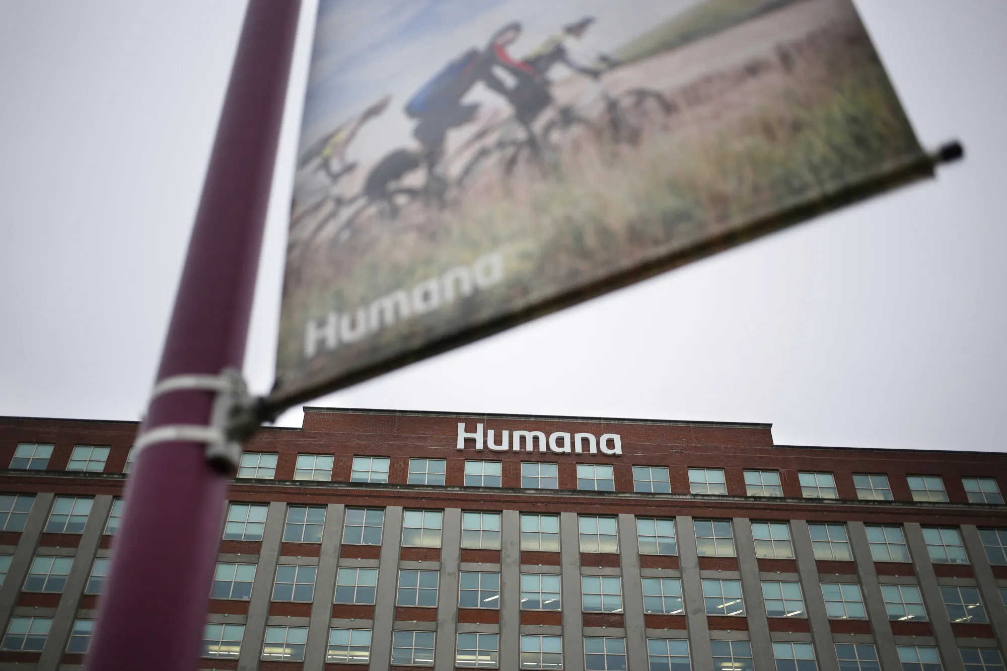Humana Inc. offices building in Louisville, Kentucky.