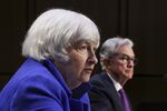 Janet Yellen, left, and Jerome Powell.