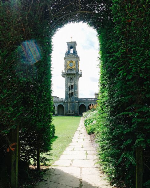 The clock tower.