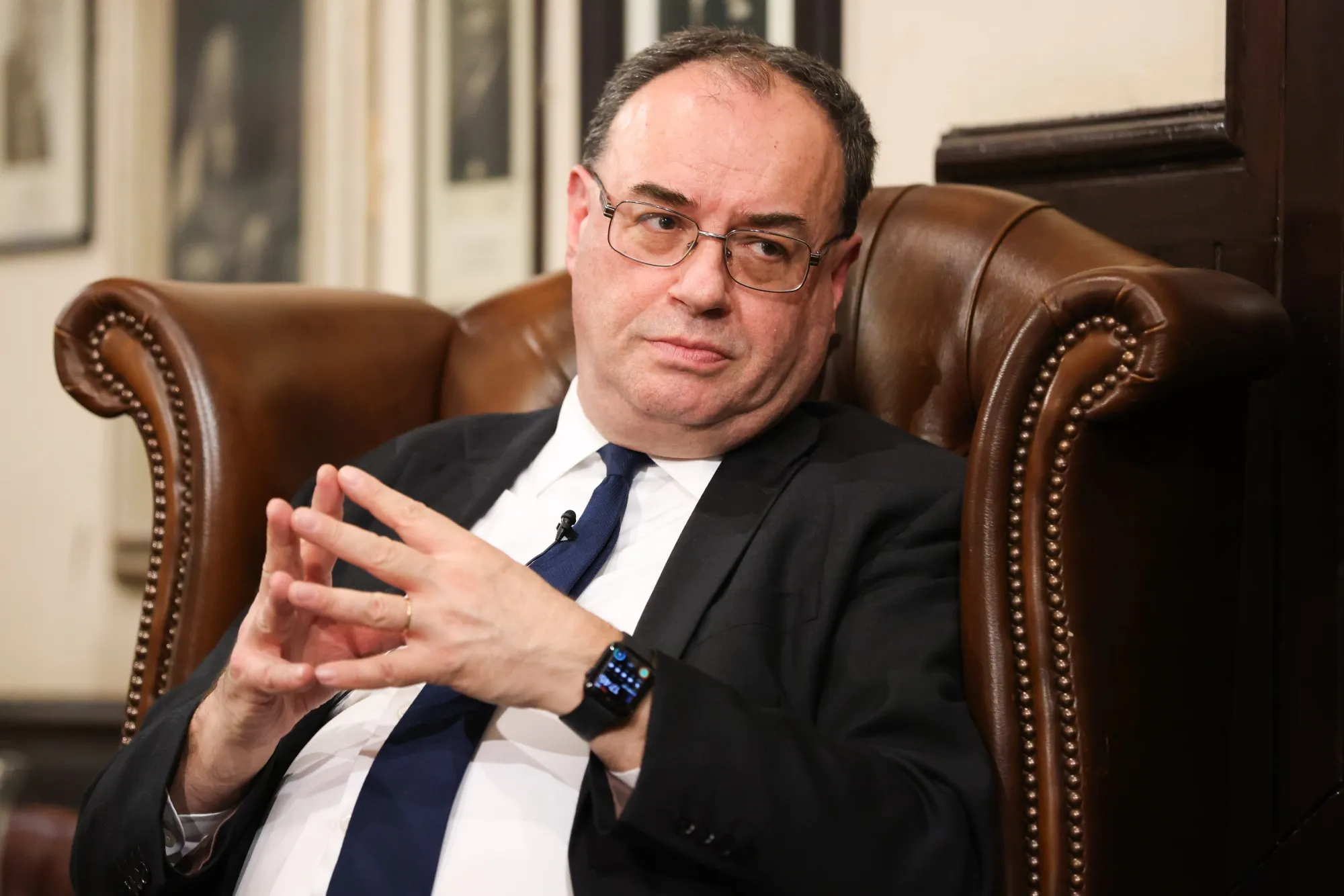 Andrew Bailey, governor of the Bank of England.