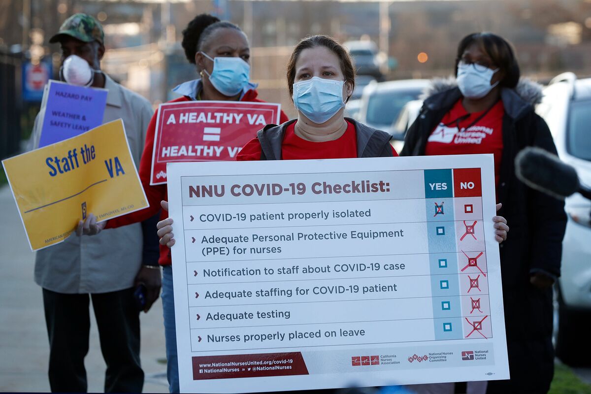 Va Hospitals Coronavirus Cases Weakness In U S System Bloomberg