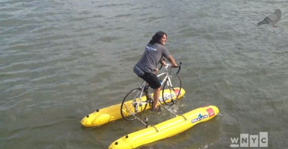 water biking