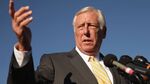 House Minority Whip Steny Hoyer (D-MD) joins veterans, servicemembers and aspiring recruits to call on Congress and President Barack Obama to move forward with immigration reform at the U.S. Capitol November 12, 2014 in Washington, DC. T
