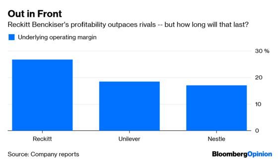 Reckitt Investors See a Curiously Sparkly Future