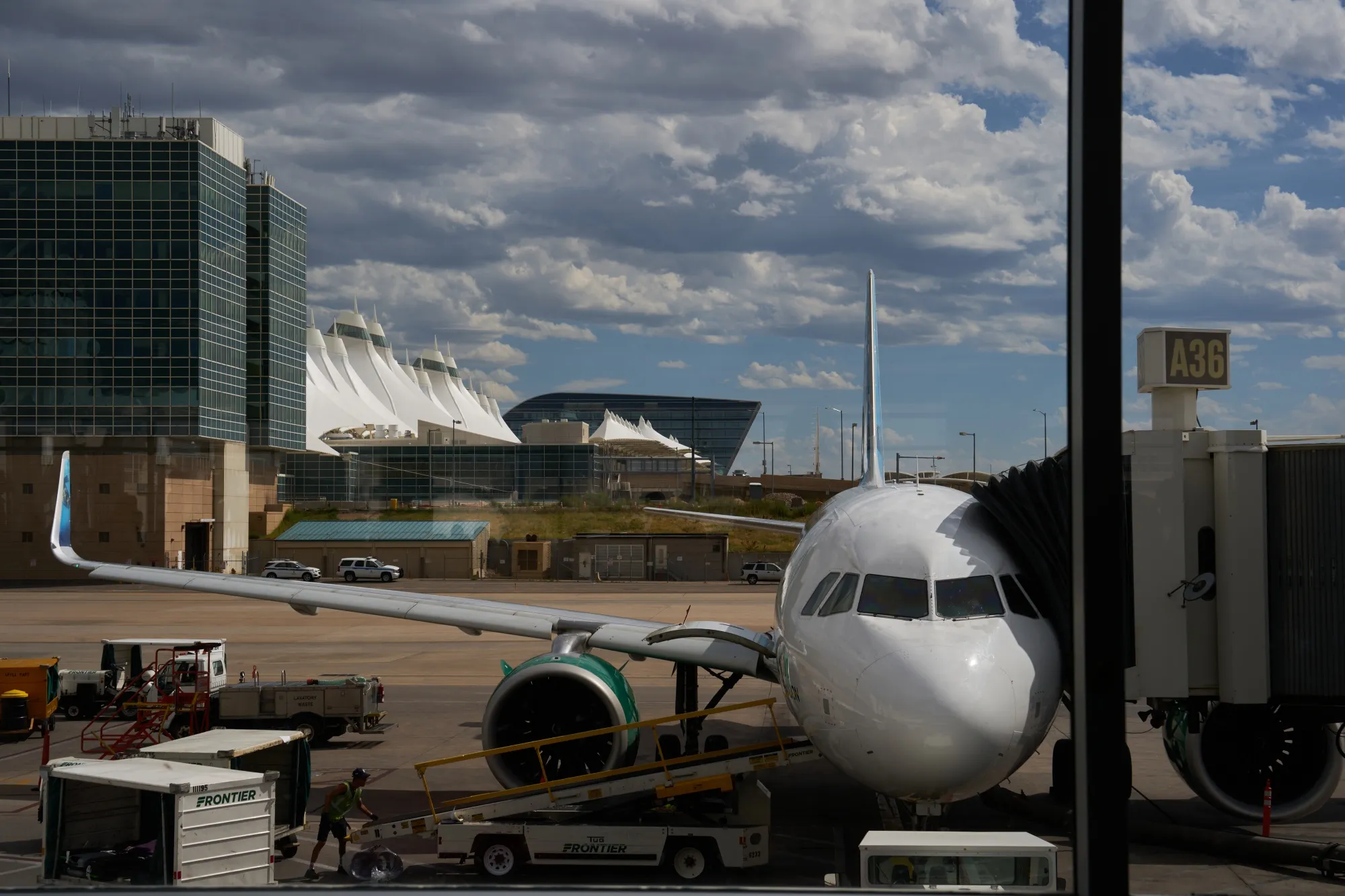 Denver International Airport in Denver, Colorado.