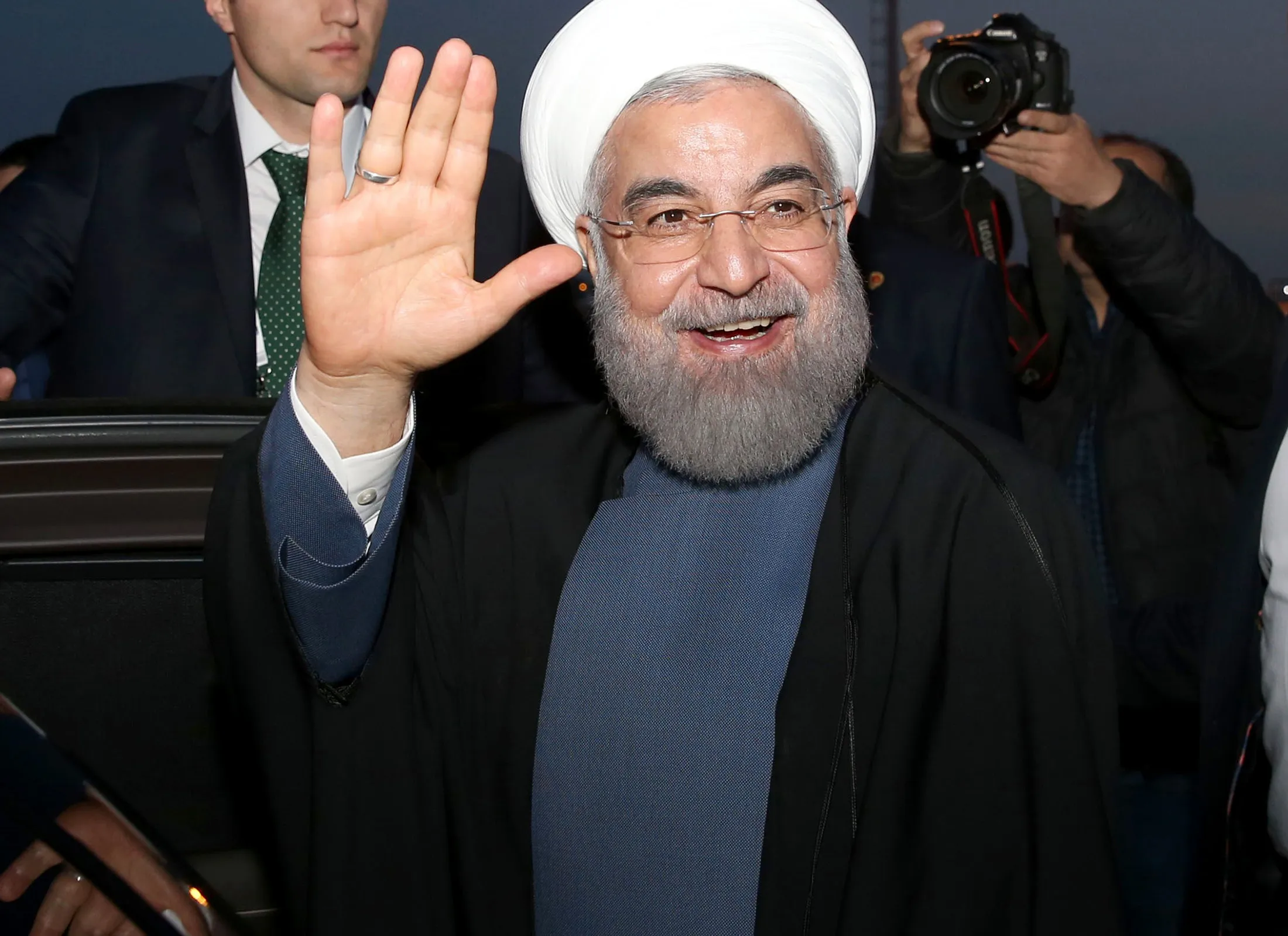 Hassan Rouhani.
