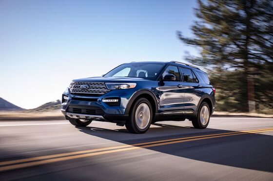 Ford Launches Leaner Explorer SUV After First Redesign in a Decade