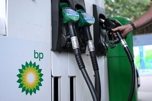 BP branding. 