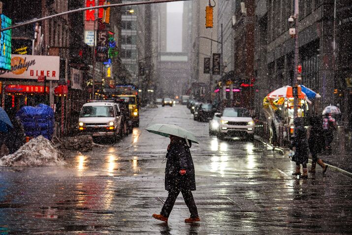 Major Nor'Easter Brings Blizzard Conditions To Northeast