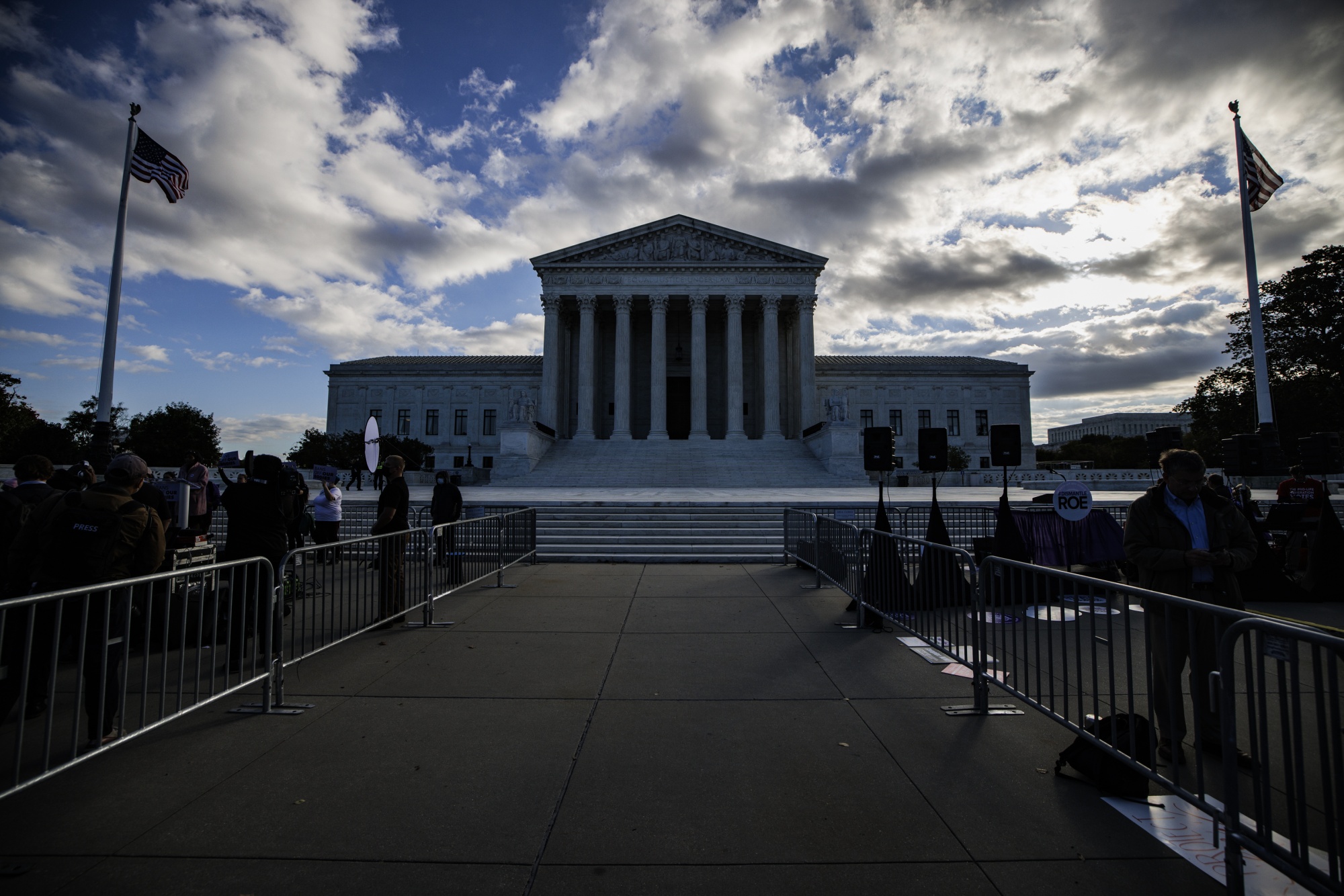 The supreme court shop was set up