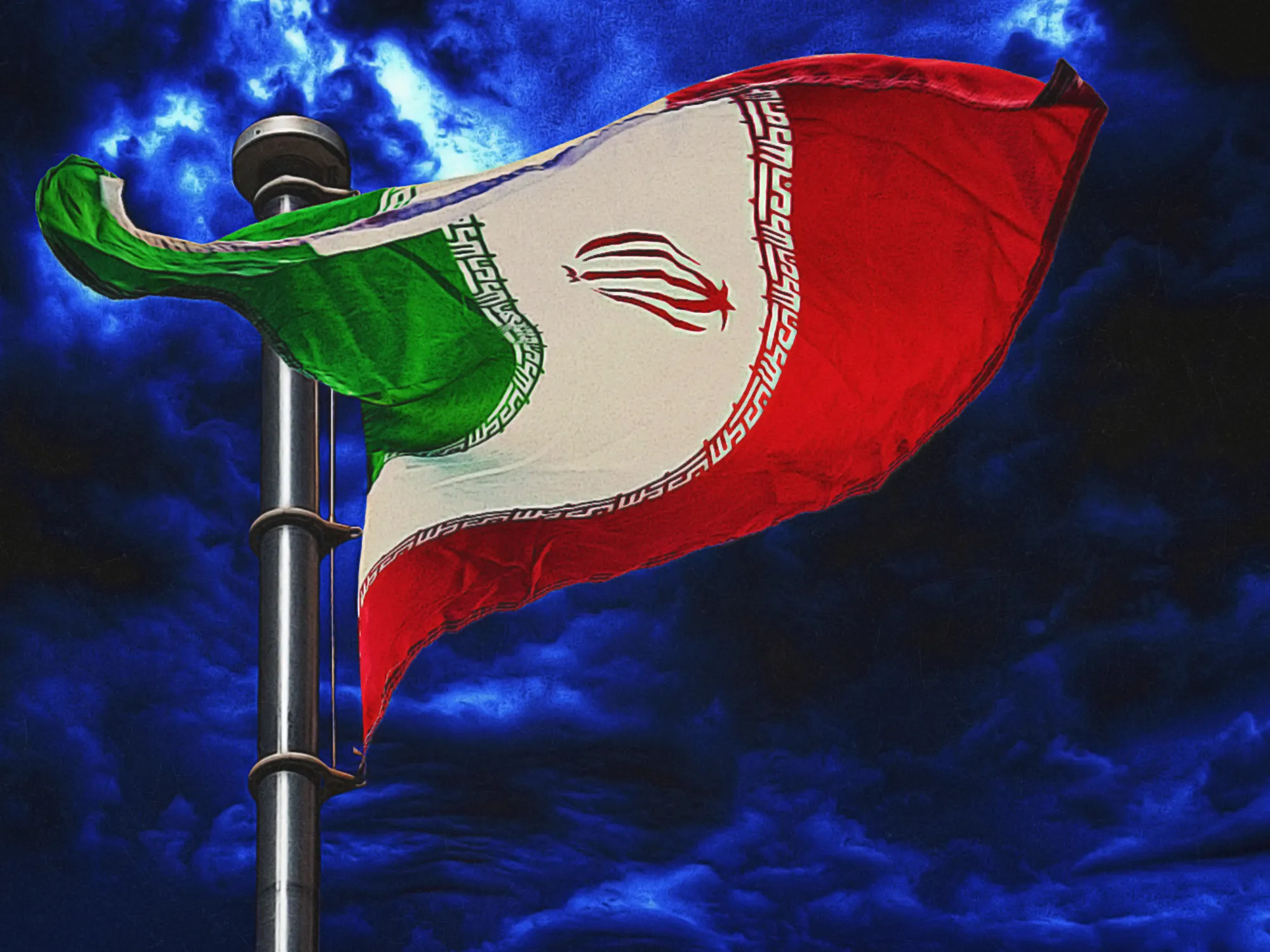 IMAGE_IRAN_FLAG_STORMY