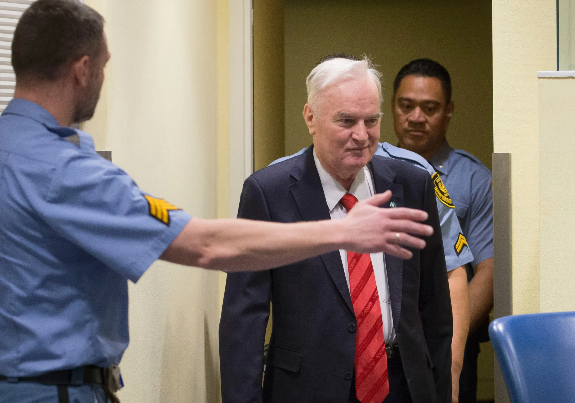 Ratko Mladic on Nov. 22.