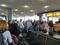 Crowded Newark Airport