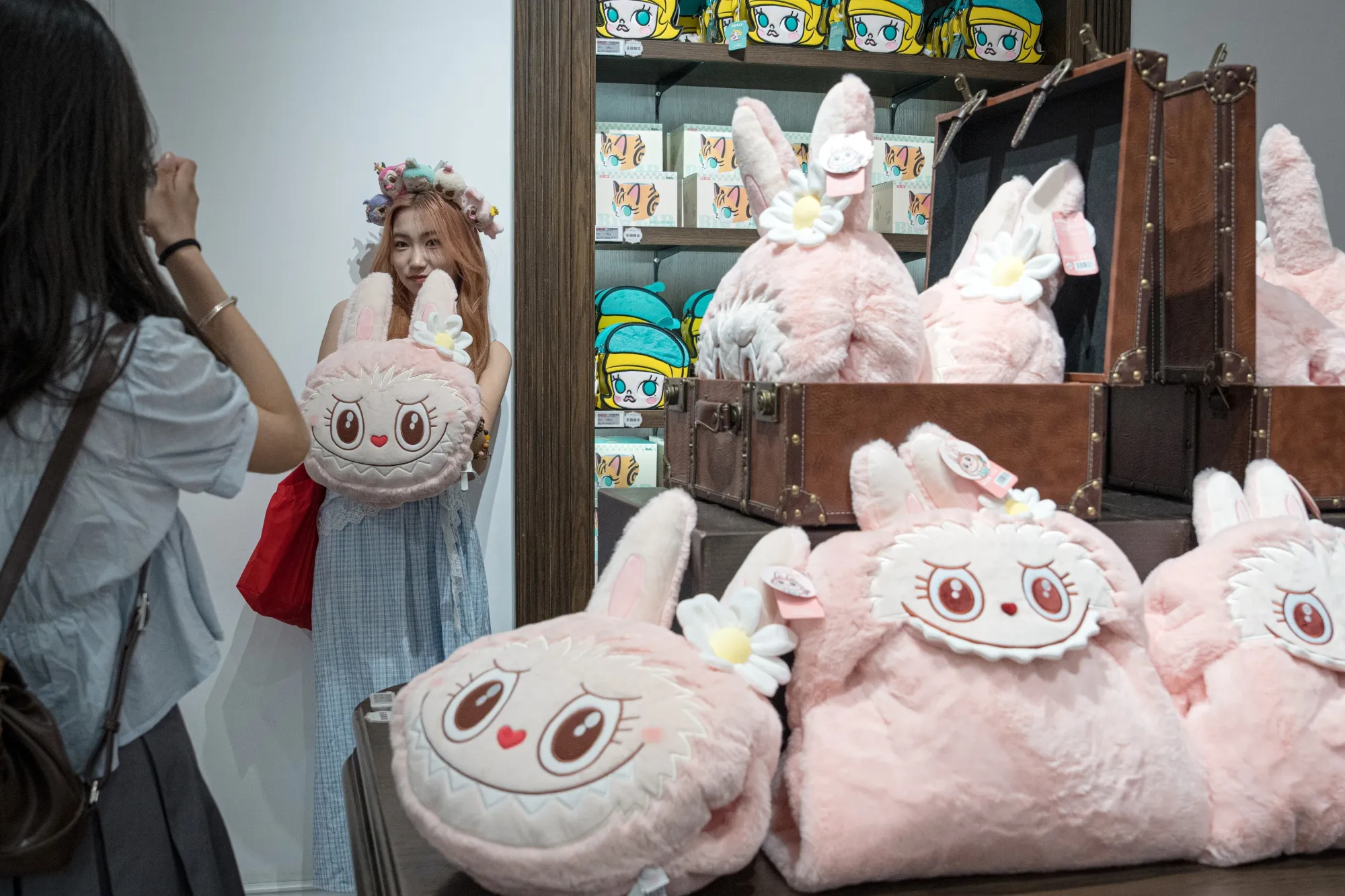 Merchandise at a store at Pop Land in Beijing. 