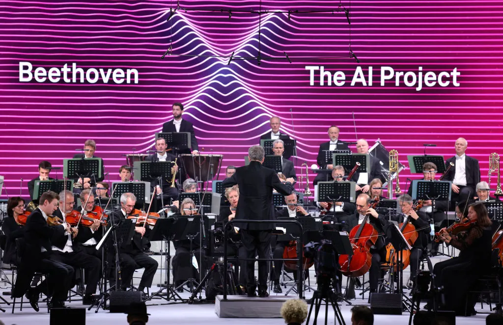 AI can complete an unfinished email or symphony.