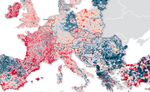 relates to An Incredibly Detailed Map of Europe's Population Shifts