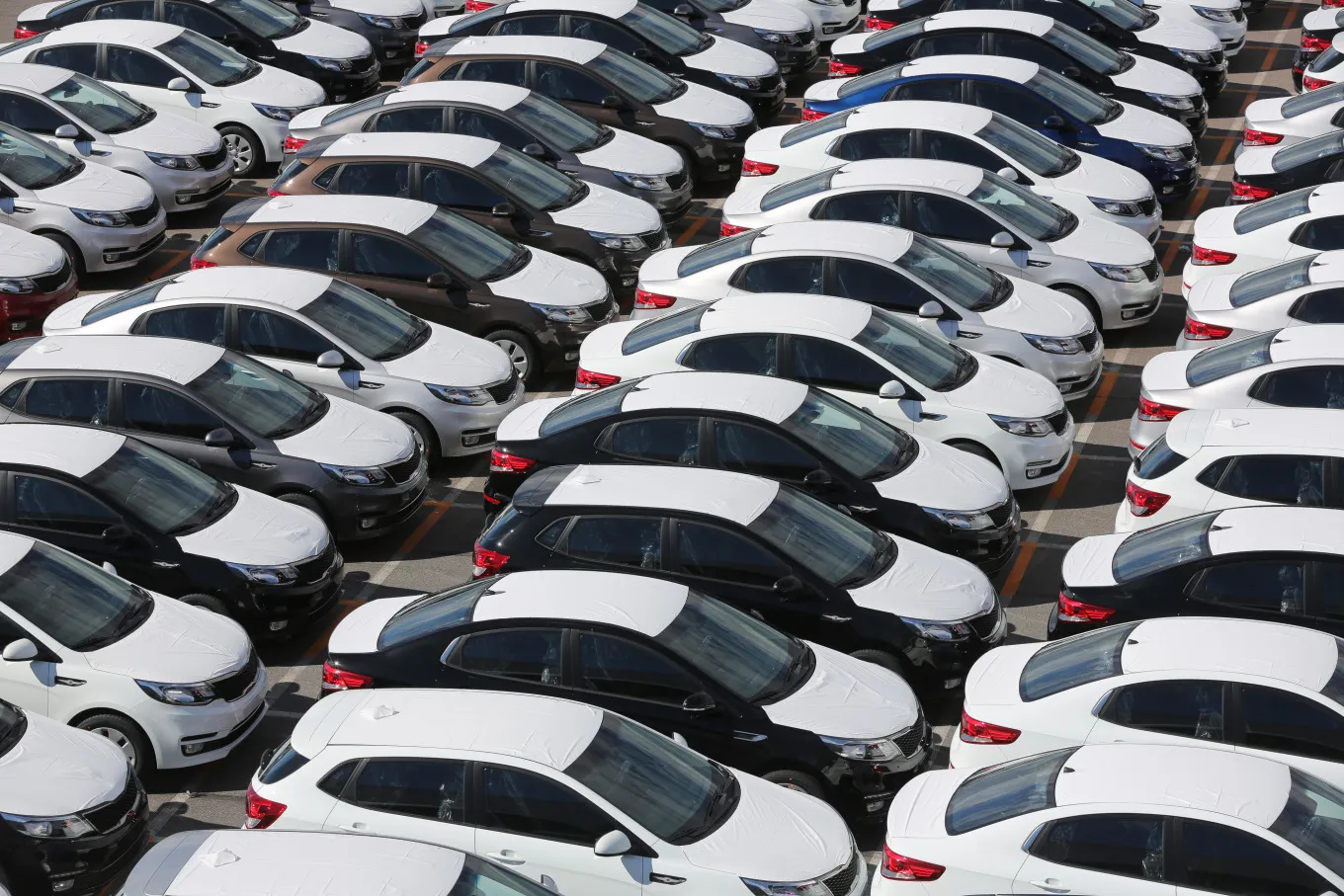 Automobile Production At The Hyundai Motor Manufacturing RUS Plant