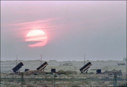 Patriot Anti-Missile Launchers