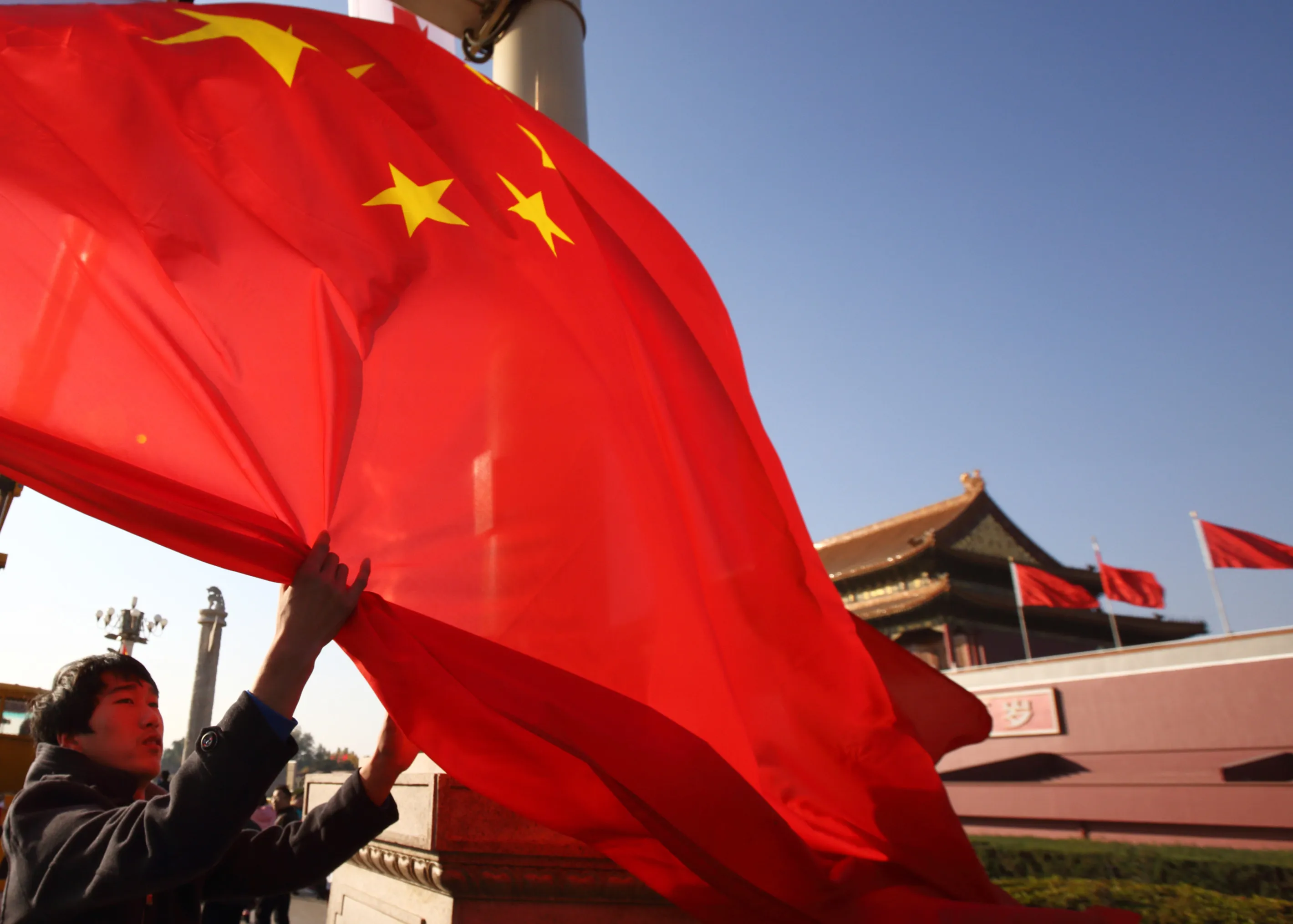Genral Views Of Beijing As Xi Says Risks Linked To China Economic Slowdown ArenÕt Scary