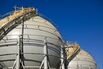 Storage sphere tanks for liquefied natural gas (LNG) 