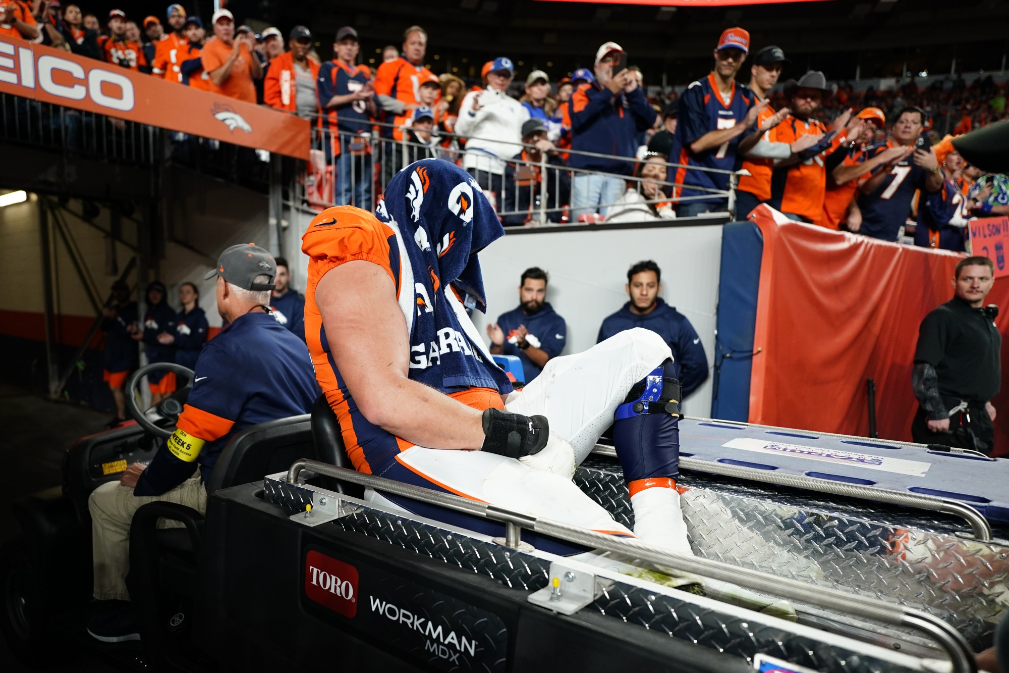 Broncos Lose Bolles, Darby to Season-ending Injuries - Bloomberg