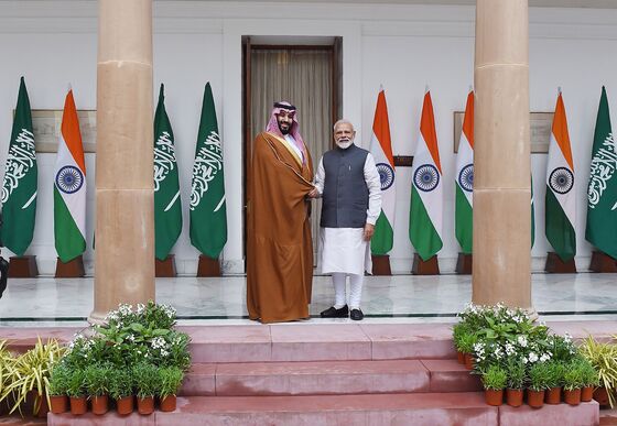 Saudi Prince Pledges to Help India Fight Terror