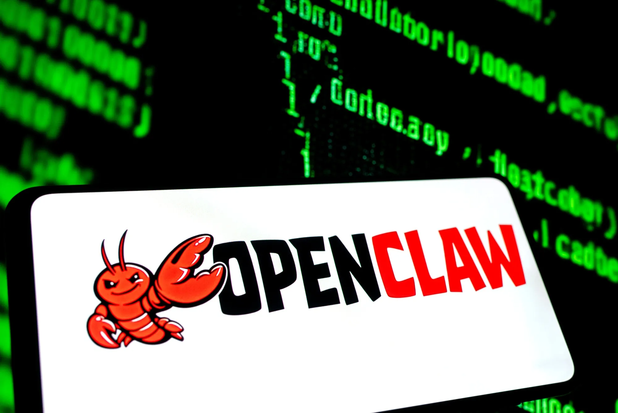 「OpenClaw（オープンクロー）」のロゴ