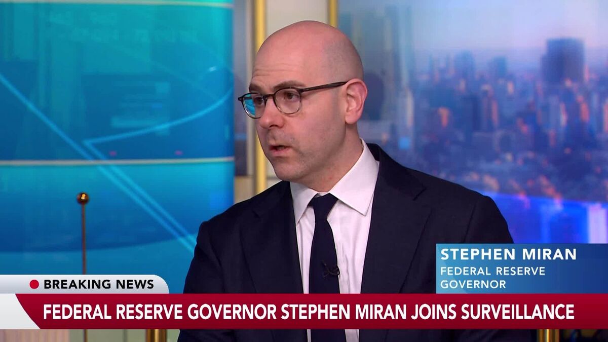 Fed’s Miran Is Looking for About 1.5 Points of Cuts in 2026