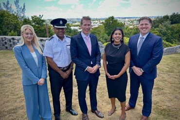 Secret Service and Bermuda officials