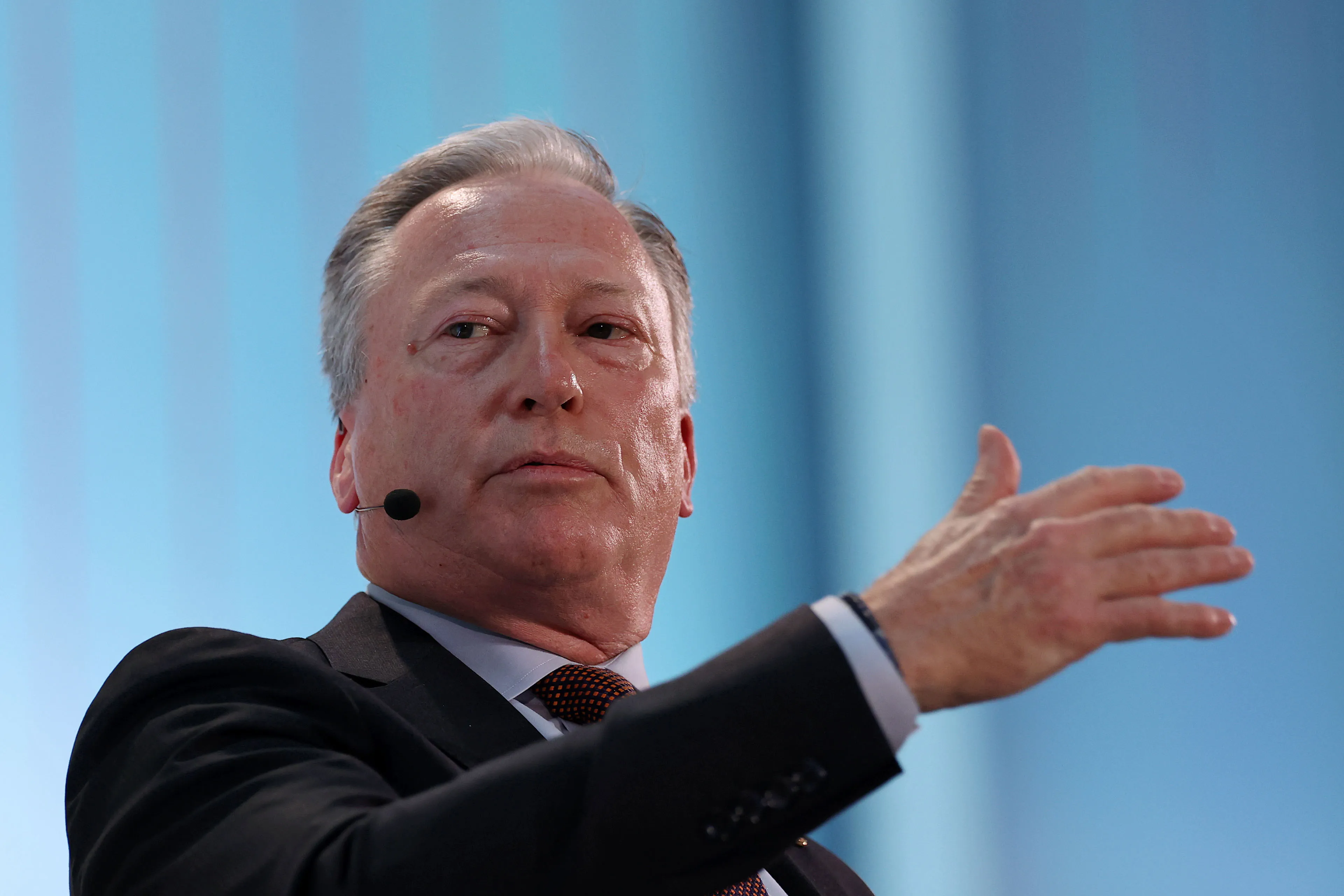 Greg Ebel speaks at the 2024 CERAWeek by S&P Global conference in Houston, Texas, in March.