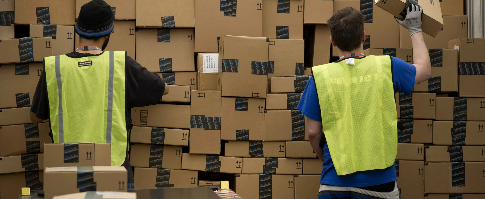 Operations Inside the Amazon.com Fulfillment Center On Cyber Monday
