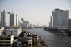 Life And Commerce Along The Chao Phraya River Ahead of Fourth-Quarter GDP Figures