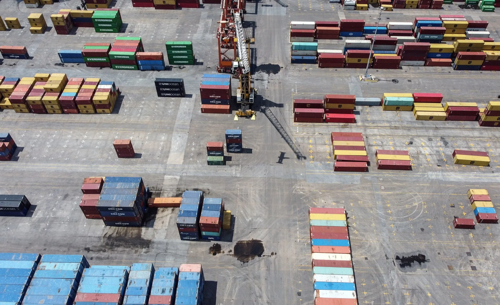 The slowdown in shipments arriving from abroad follows aggressive interest-rate hikes by the Turkish central bank.