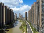 Apartment buildings at China Evergrande Group's Life in Venice real estate and tourism development in Qidong, China, on Sept. 21. Evergrande’s debt crisis has fueled concerns this week about broader contagion.