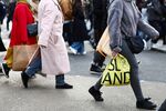 Shoppers in London. Photographer: Henry Nicholls/Getty Images