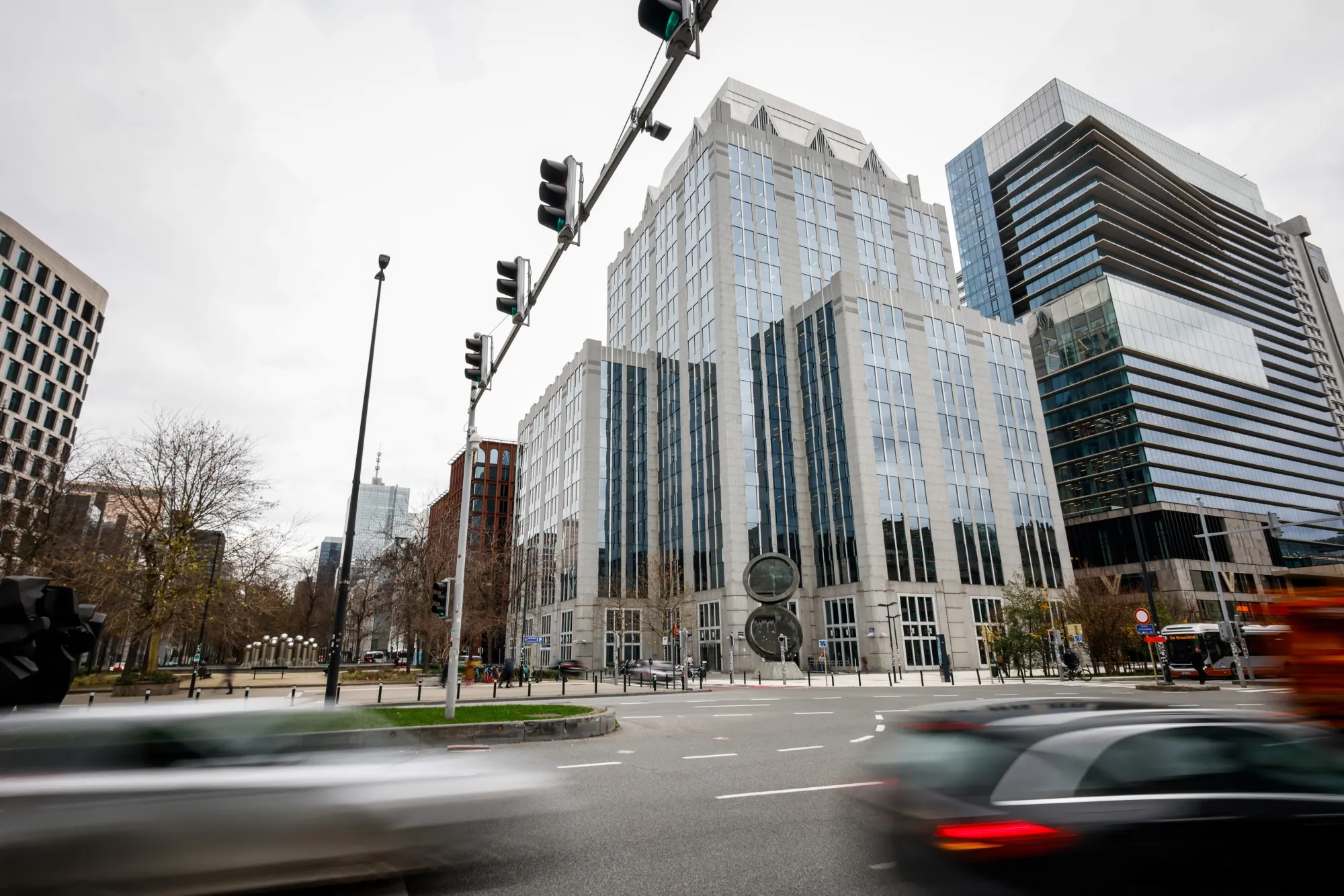 Euroclear headquarters in Brussels.