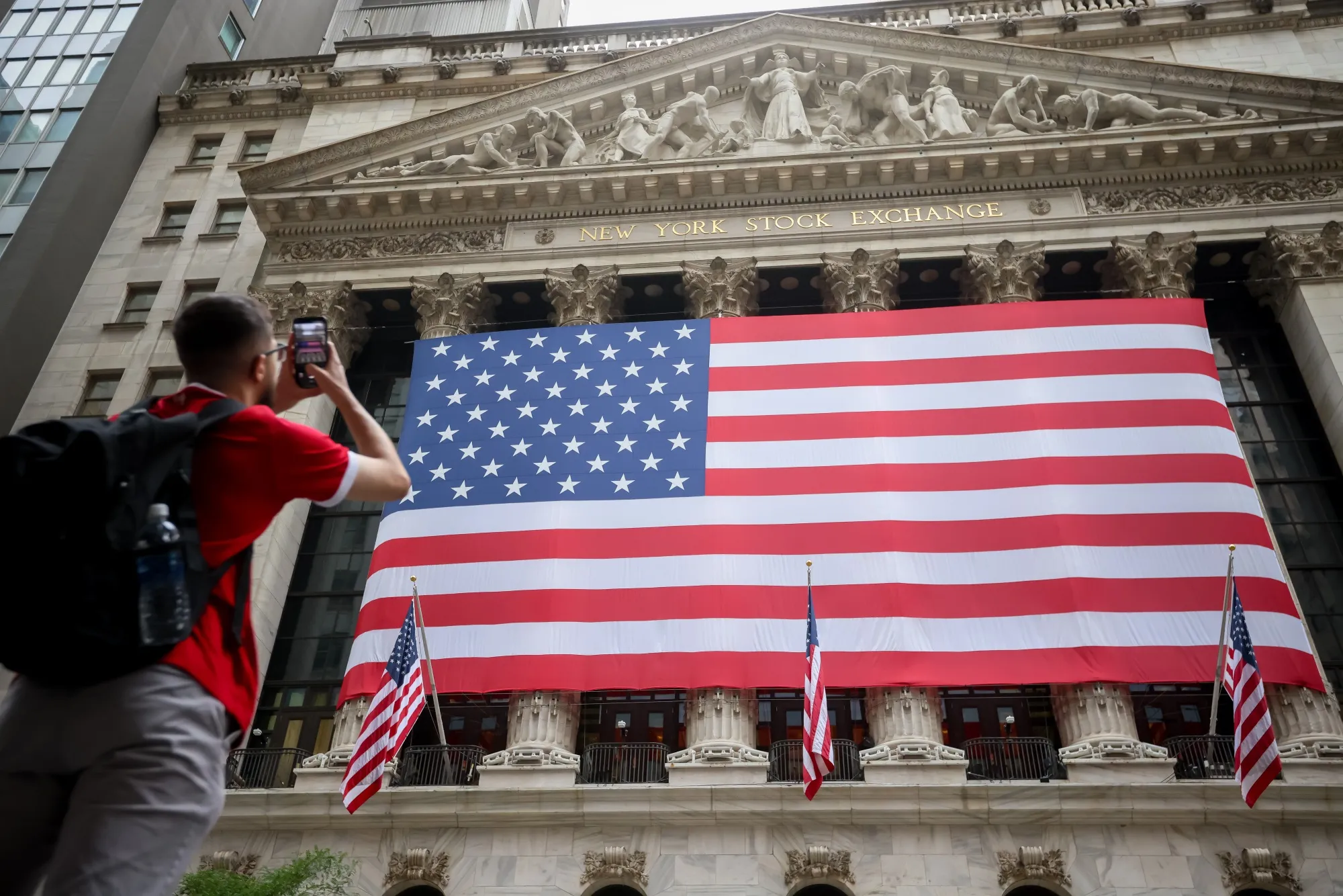 The New York Stock Exchange.&nbsp;