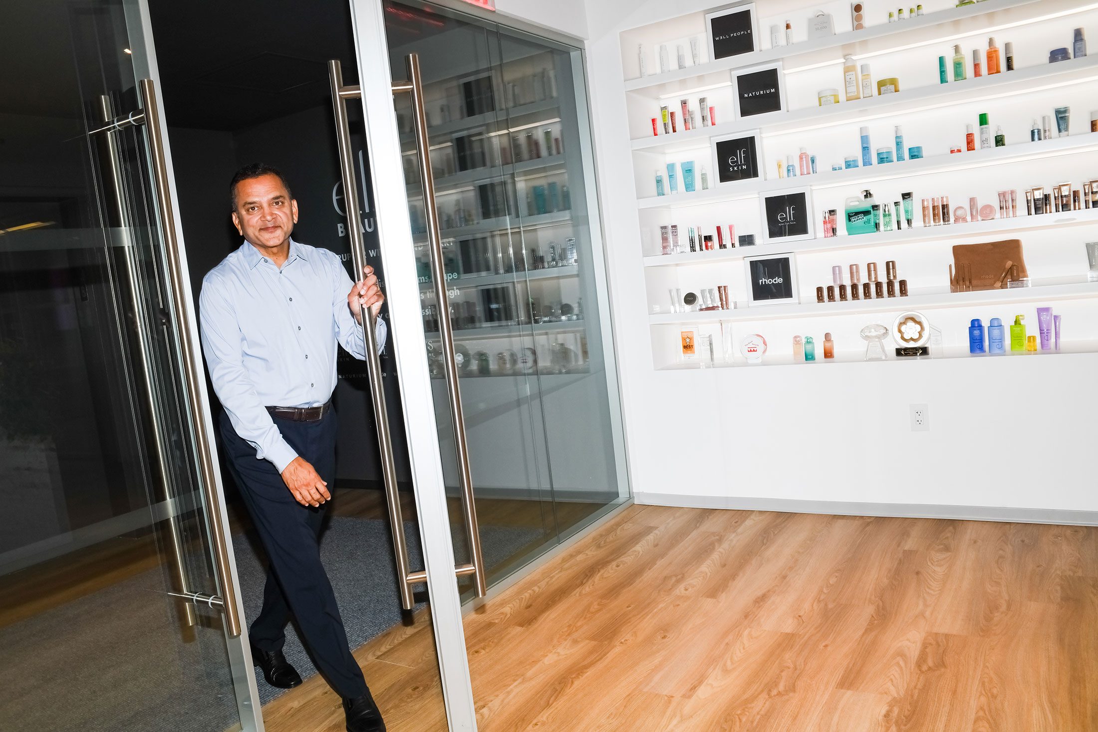 Tarang Amin, CEO ELF. Photographer: Dolly Faibyshev for Bloomberg Businessweek